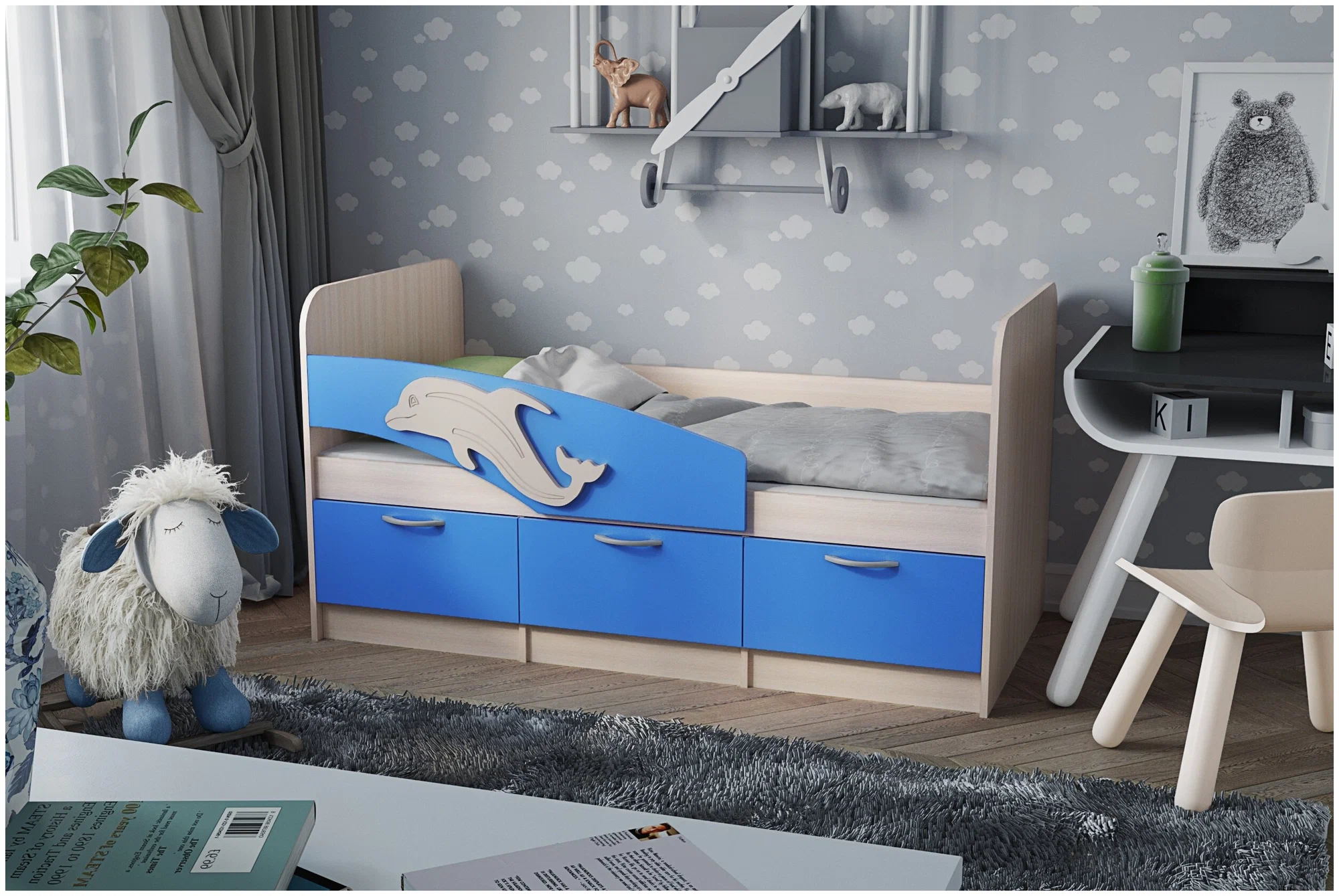 Кровать Дельфин